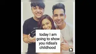 ridisa's childhood picture so cute