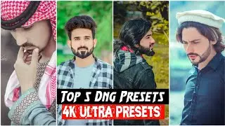 Top 5 DNG Presets (4K Ultra HD Presets) | Lightroom Mobile  Dng Presets 2024 | Viral Presets
