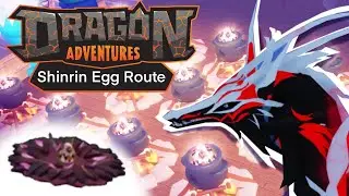 My Shinrin Egg Route on Dragon Adventures | Roblox | Guide