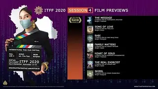 Thai Film Festival 2020 feature films (Official Selection ITFF 2020)