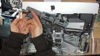 B-Roll#18 - iMac No Sound, Logic board refit.