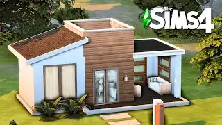TINY STARTER HOME in the Middle of Nowhere 🍂 The Sims 4 Speed Build (No CC)