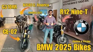 BMW 2025 Bikes or Updated Editions | F900GSA, CE-02, K1600, R12-9T, Review & Pricing - Delta Buzz