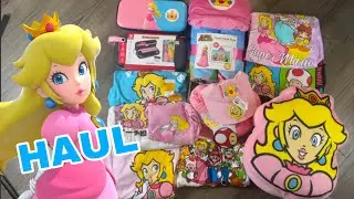 Princess Peach Merchandise Haul - Super Mario Collection Update
