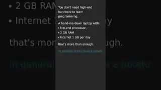 Do you need high-end computer to learn coding?