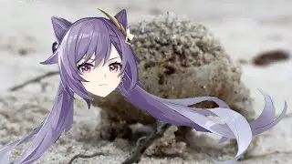 KEQING A VERY ANGRY NEKO GIRL -  GENSHIN IMPACT  MEME
