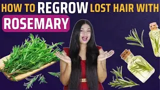 How To REGROW Lost Hair With Rosemary | Aromatherapy Best Kept Secret | Sushmita's Diaries