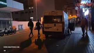 حملة قوية  على مقاهي الشيشة وسط مدينة الدارالبيضاء
