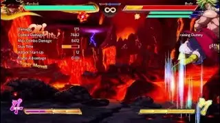 DBFZ: Bardock Solo TOD (1.5 Bar Start)