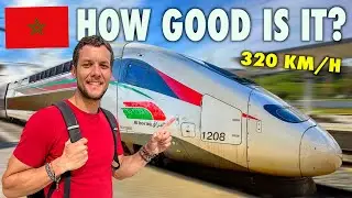 AFRICA'S FIRST BULLET TRAIN IN MOROCCO! 🇲🇦 AL BORAQ (CASABLANCA TO TANGIER)