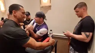Larry Wheels Warming Up To Destroy Everyone At AZ State Tournament