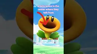 The Talking Flowers are Hiding Their True Identity #shorts #mariowonder