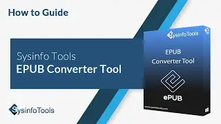 Simple Way to Convert EPUB to PDF Format | SysInfo EPUB Converter