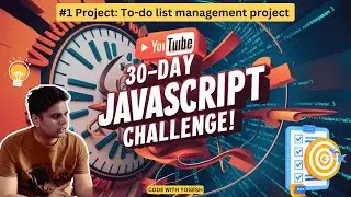 #1: Create a To-do list project in JavaScript - 30 Day Challenge 🚀 #javascript