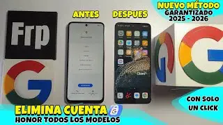 Quitar, Eliminar, Cuenta Google (FRP) en Honor con 1 Clic, Rápido Sin PC Avanzada Nuevo Método 2025