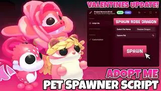 💗 [NEW] ADOPT ME PET SPAWNER SCRIPT | TRADABLE PETS | PASTEBIN HACK ANDROID AND PC | VALENTINES 💗