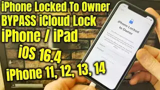 IOS 16.4 Bypass iCloud Activation Unlock Locked To Owner iPhone 14, 13, 12, 11