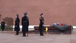 Changing of the Guard in Kremlin, Moscow