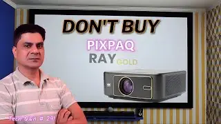 Don't Buy Pixpaq Ray Gold Projector | Tech Q&A