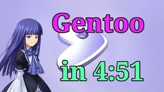 Gentoo UEFI Install in 