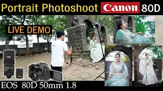 Canon 80d Setting With Portrait Photoshoot