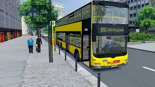 OMSI 2  MAP BERLIN X10 BUS MAN Маршрут M29 