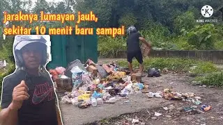 Perjalanan pergi membuang sampah