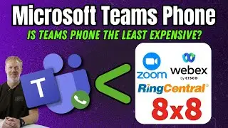 Is Microsoft Teams Phone Less Expensive than Zoom Phone, RingCentral, 8x8, Cisco webex and Others?
