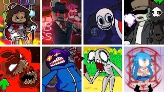 Too Slow D Sides but Every Turn a Different Character Sings 🎶 FNF Too Slow b