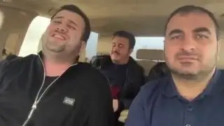 Азербайджанские певцы с бойцами в Леле Тепе, Физули. 06.04.2016