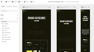 How I Build Beautiful $5000+ Web Hosted Brand Guidelines (Framer Tutorial)