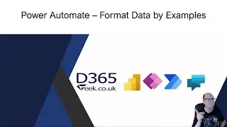 Power Automate - Format Data By Example