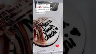 The surprise gift which made my day.. Thank You Anjali... Miss you too😘😘😘