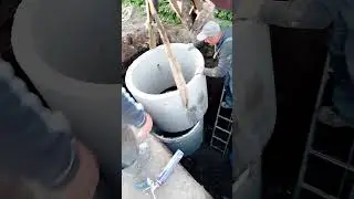Пошла водичка! Установили колодцы на воду + выполнили прокол через дорогу