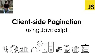 Client-side Table Pagination using Javascript | JQuery | Dharanz