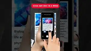 Scan any document into pdf