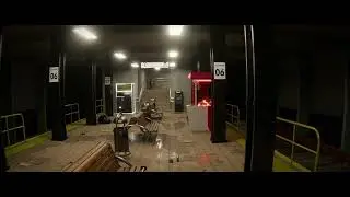 Underground Subway station in 