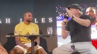 Noah Lyles Interview Paris Olympics