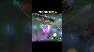 GUSION LETUZAWA COMBO#mobilelegends #shorts#viral#mlbb#gusion#letuzawa