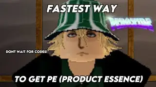 [Peroxide] FAST & EASIEST WAY TO GET PRODUCT ESSENCE (DONT WAIT FOR CODES!!)