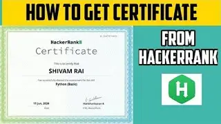 How to Pass HackerRank and Get Certificate just in 2 minutes | 