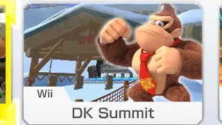 DK Summit in Mario Kart 8 Deluxe