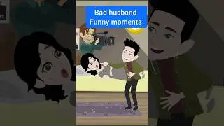 Bad husband funny moments #shorts #story #englishstory