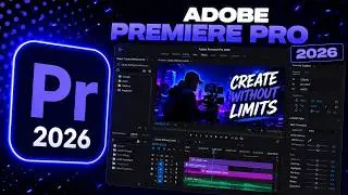 Adobe Premiere Pro 2026 | Professional Video Editing, Color Grading & Cinematic Effects