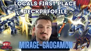BT16 - MirageGaogamon Deckprofile | First Place Undefeated | Digimon Card Game