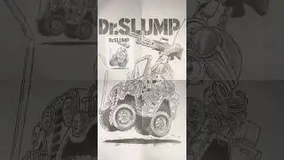 Drawing manga cover | Arale - Dr.Slump 