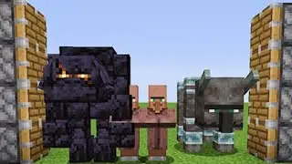 Blackstone Golem +Villager +Ravanger = ??? / minecraft