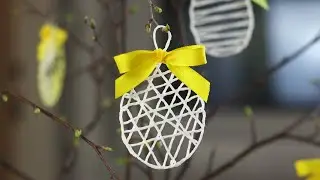 VAJÍČKA Z PROVÁZKŮ | STRING EASTER EGGS
