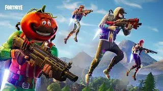 Amazing top 1 with friends in Fortnite