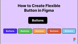 How to Create Flexible Button in Figma UI Design tool